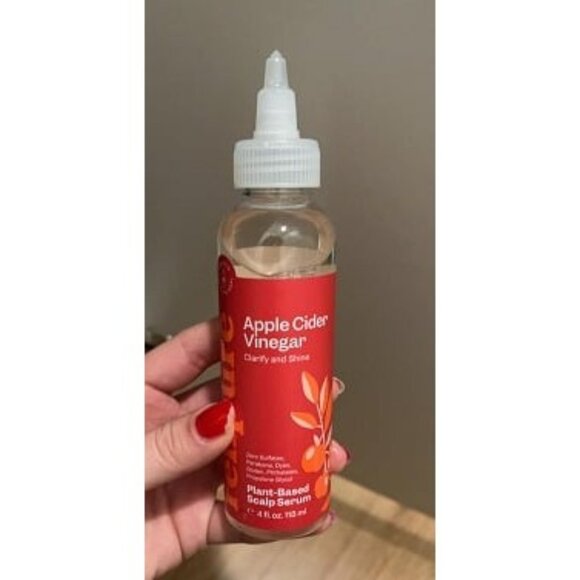 New Apple Cider Vinegar Scalp Serum, Plant-Based–Detoxifies, Balances & Hydrates - Picture 1 of 1